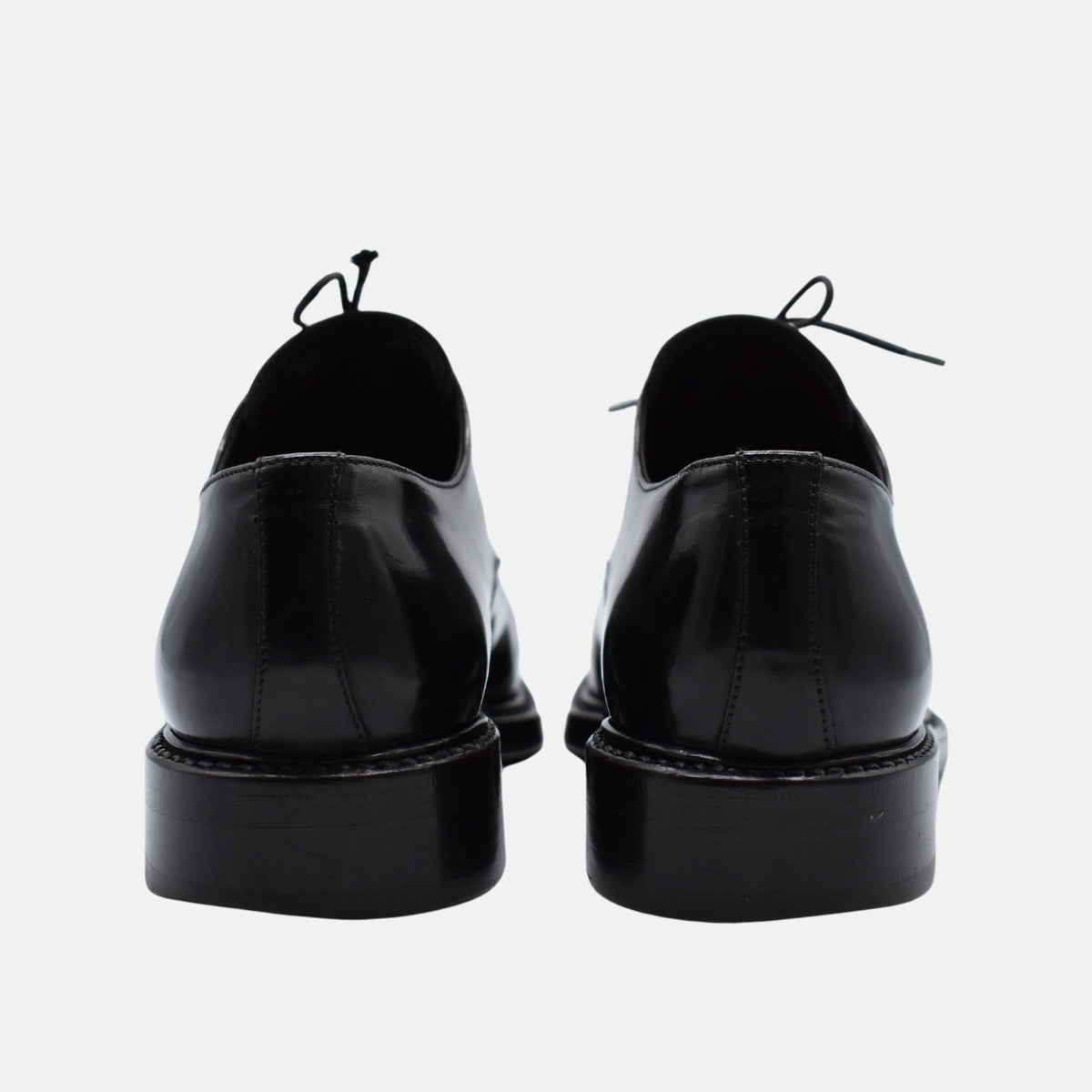 Black Shoes made of Leather (EU 43)