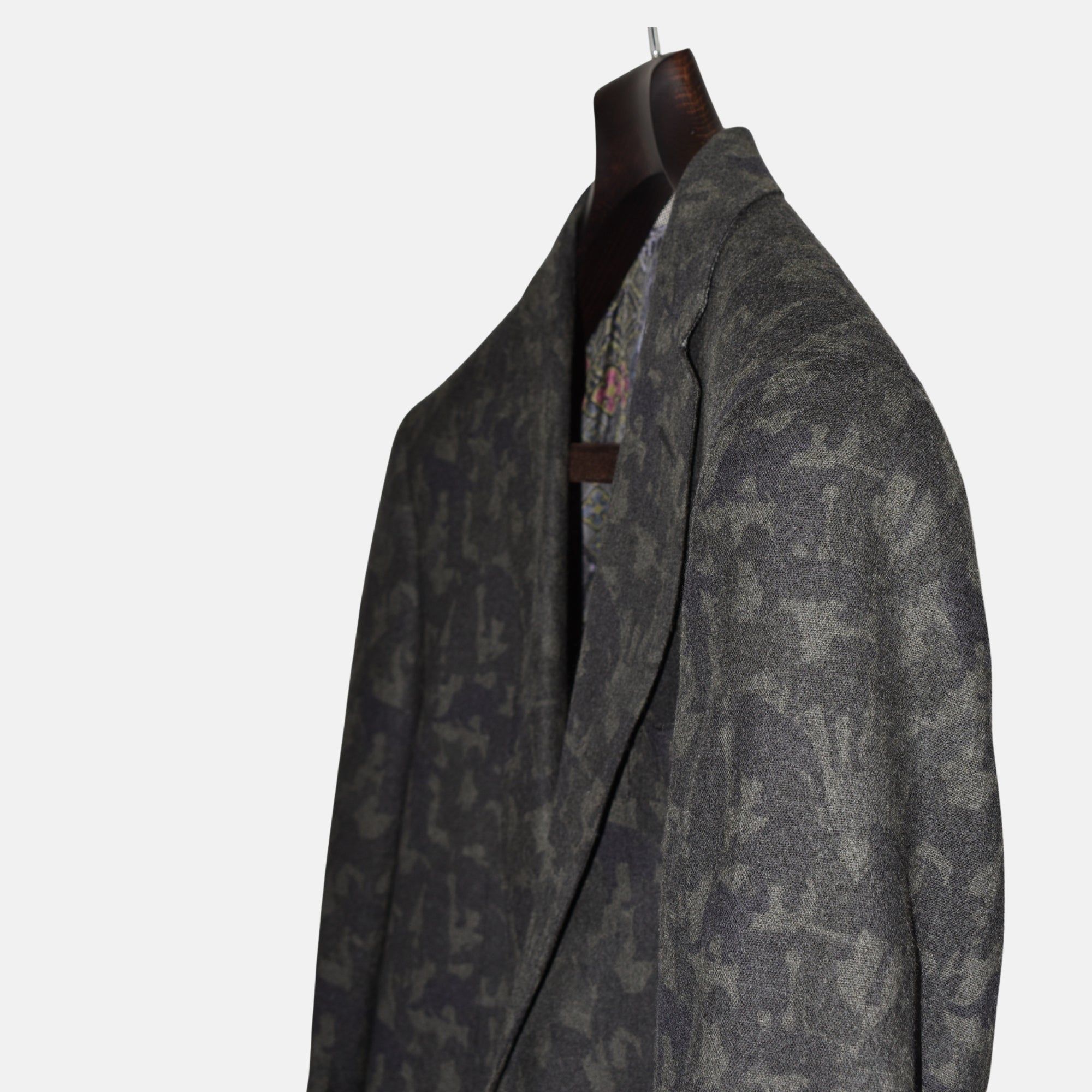 Multicoloured/Camouflage Blazer made of Wool (EU 50)