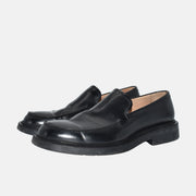 Black Shoes made of Leather (EU 43)