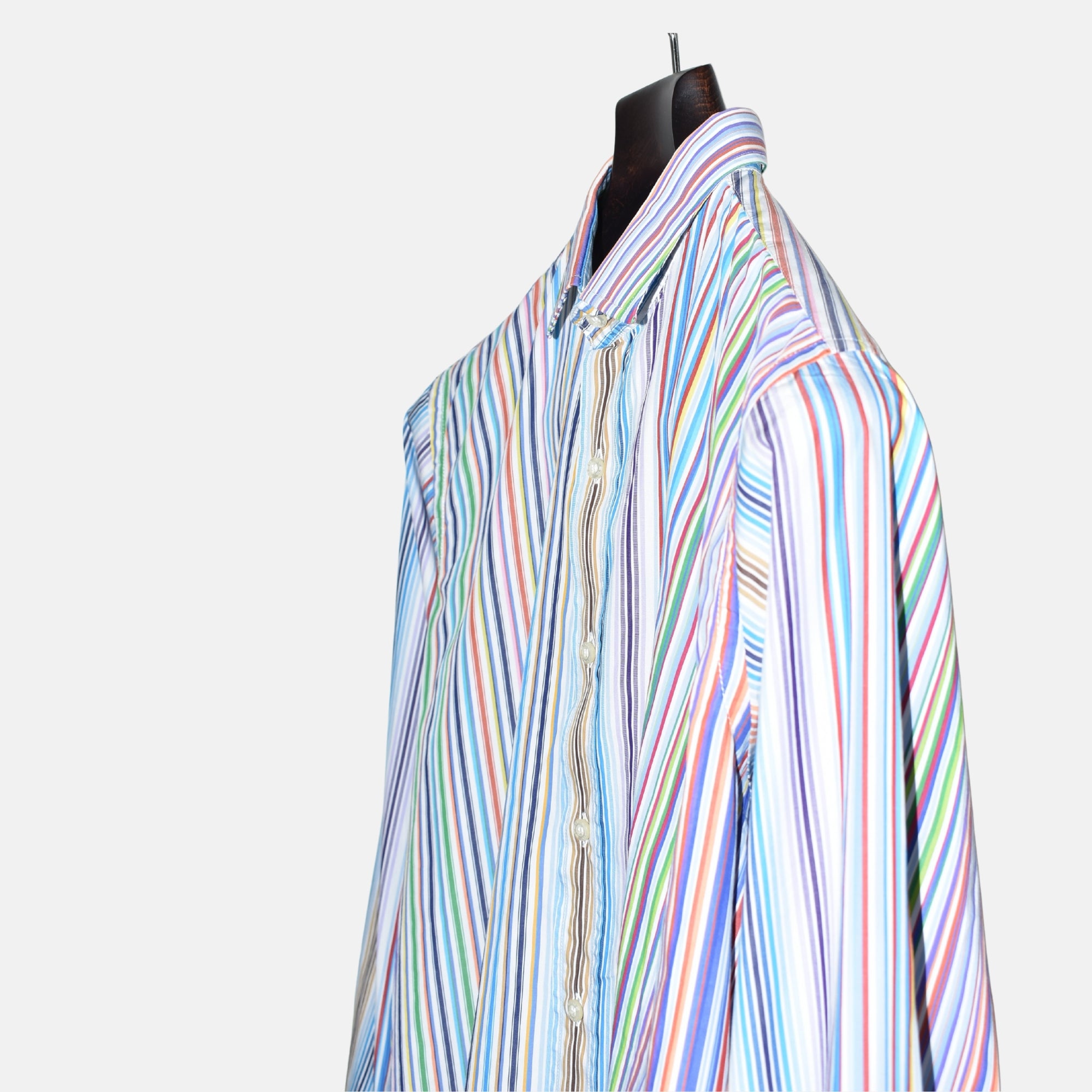 Multicoloured Striped Shirt made of Cotton (EU 40)