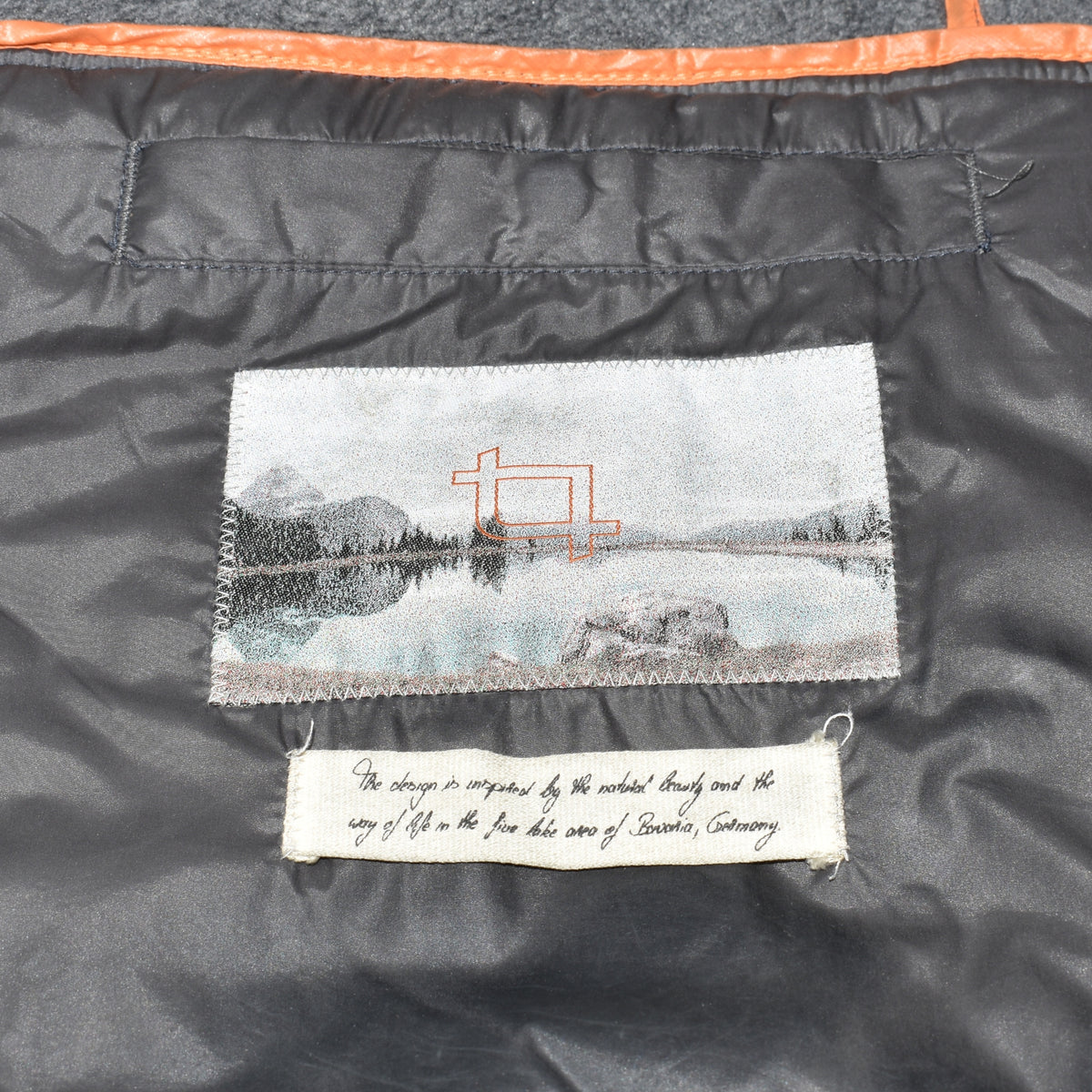Gray Quilted Jacket made of Polyester/ Polyamide (EU 54)