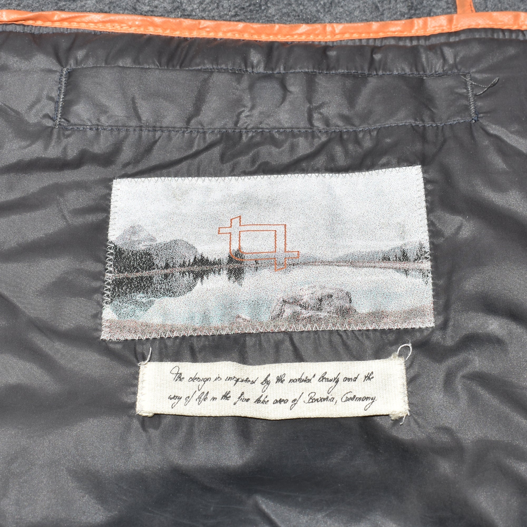Graue Steppjacke aus Polyester/Polyamid (EU 54)