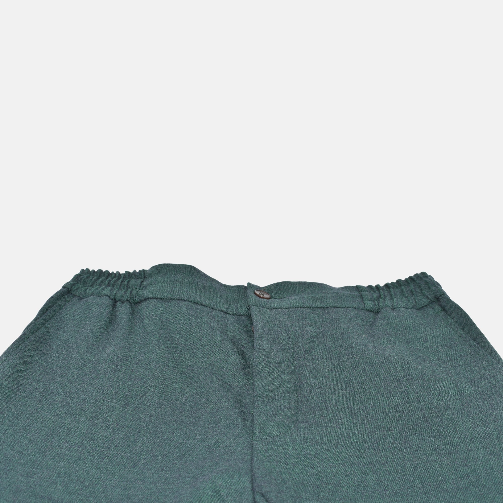 Green Jogg Pants made of Wool (EU 46)