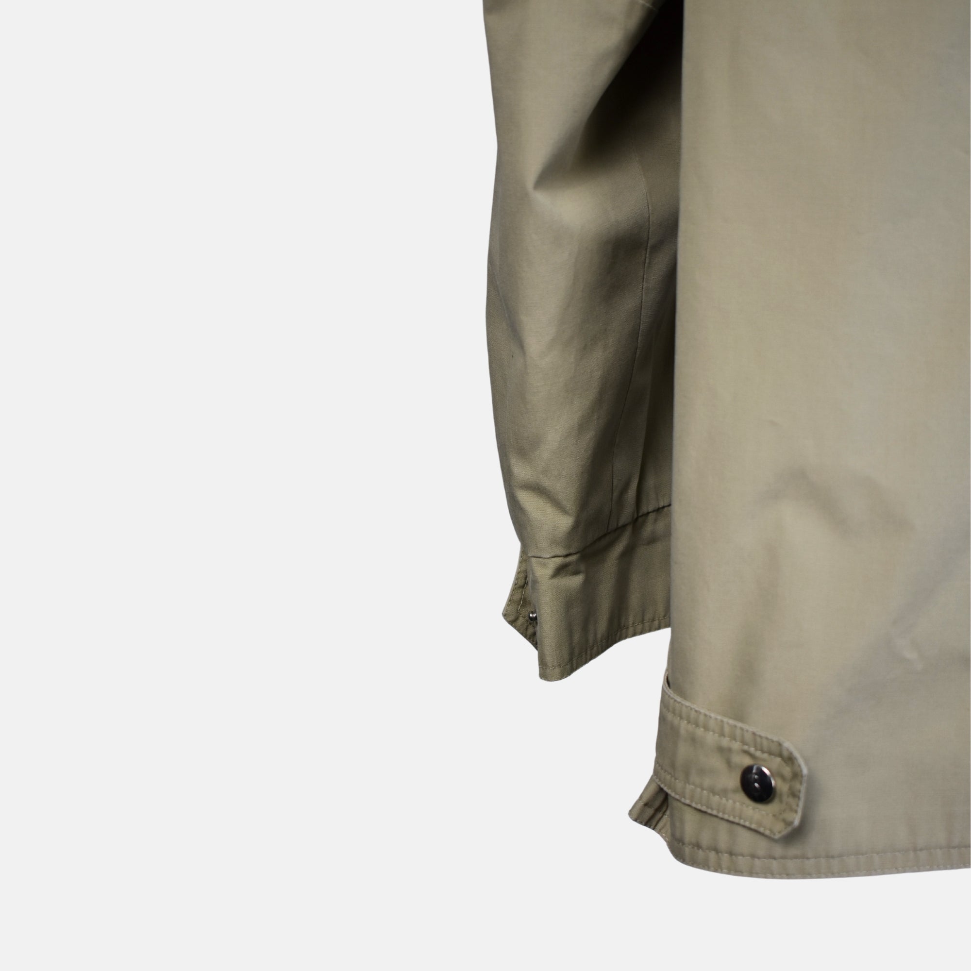 Beige Hooded Jacket made of Cotton (EU 50)