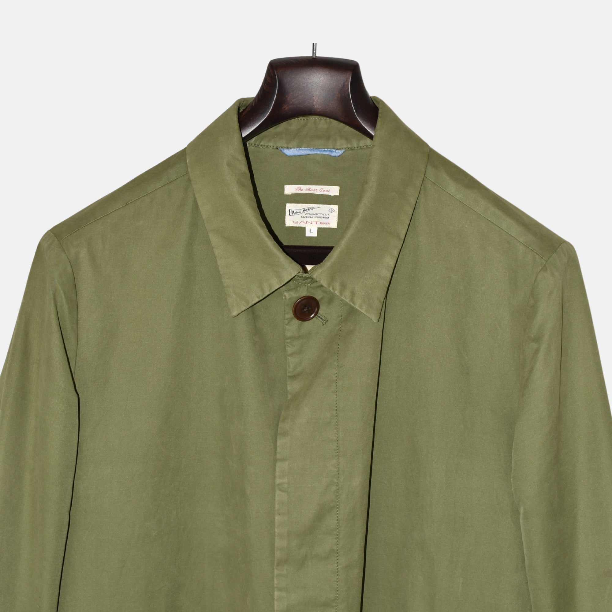 Green Coat made of Cotton / Polyester / Nylon (L)