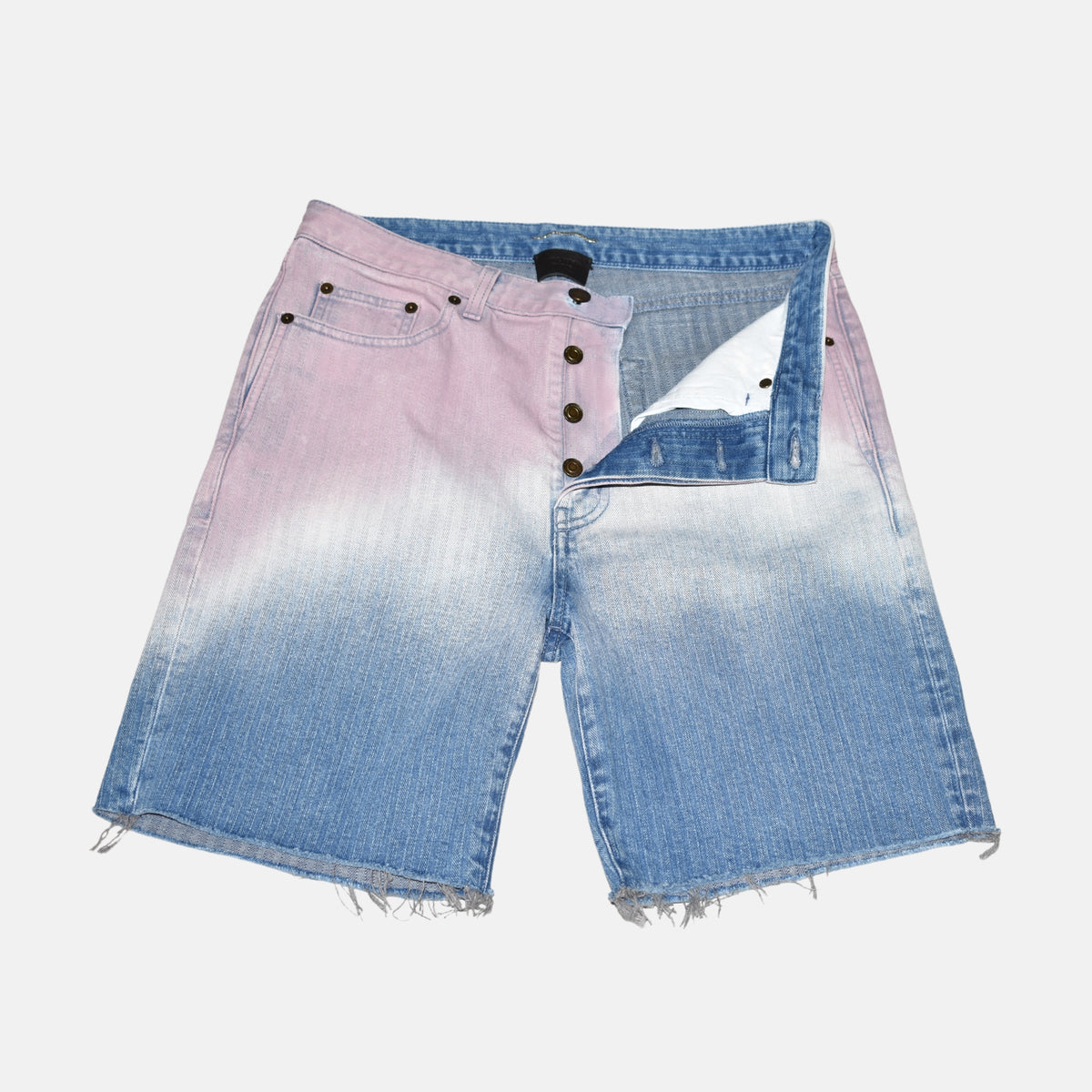 Multicoloured Denim Shorts made of Cotton (S)
