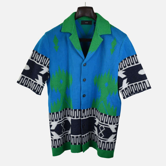Multicoloured Piquet Shirt made of Cotton (S)