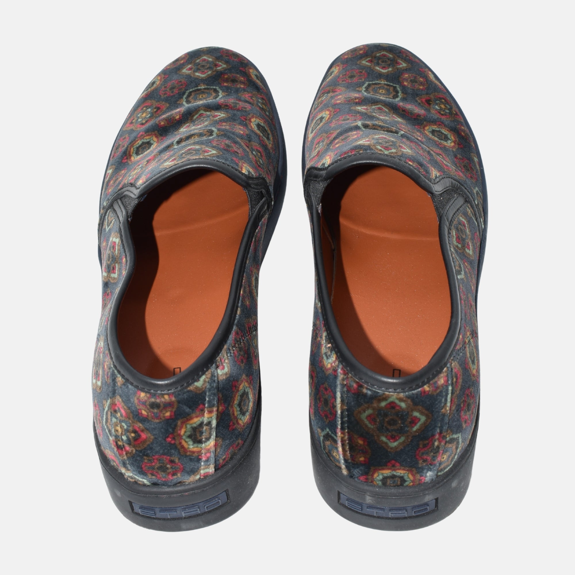 Multicoloured Shoes made of Velvet (EU 43)