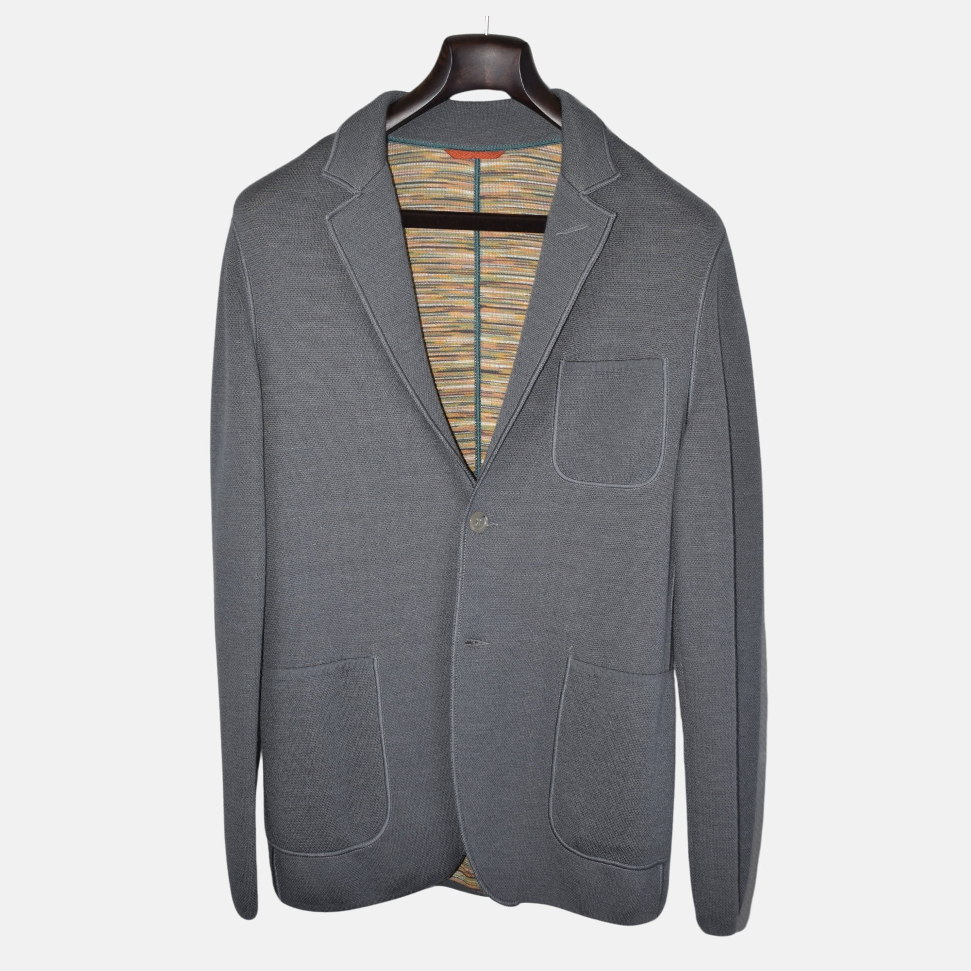 Gray Blazer made of Wool /Cotton (EU 48)