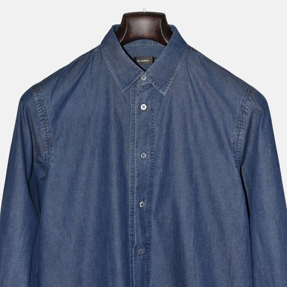 Blue Denim Shirt made of Cotton (EU 40)
