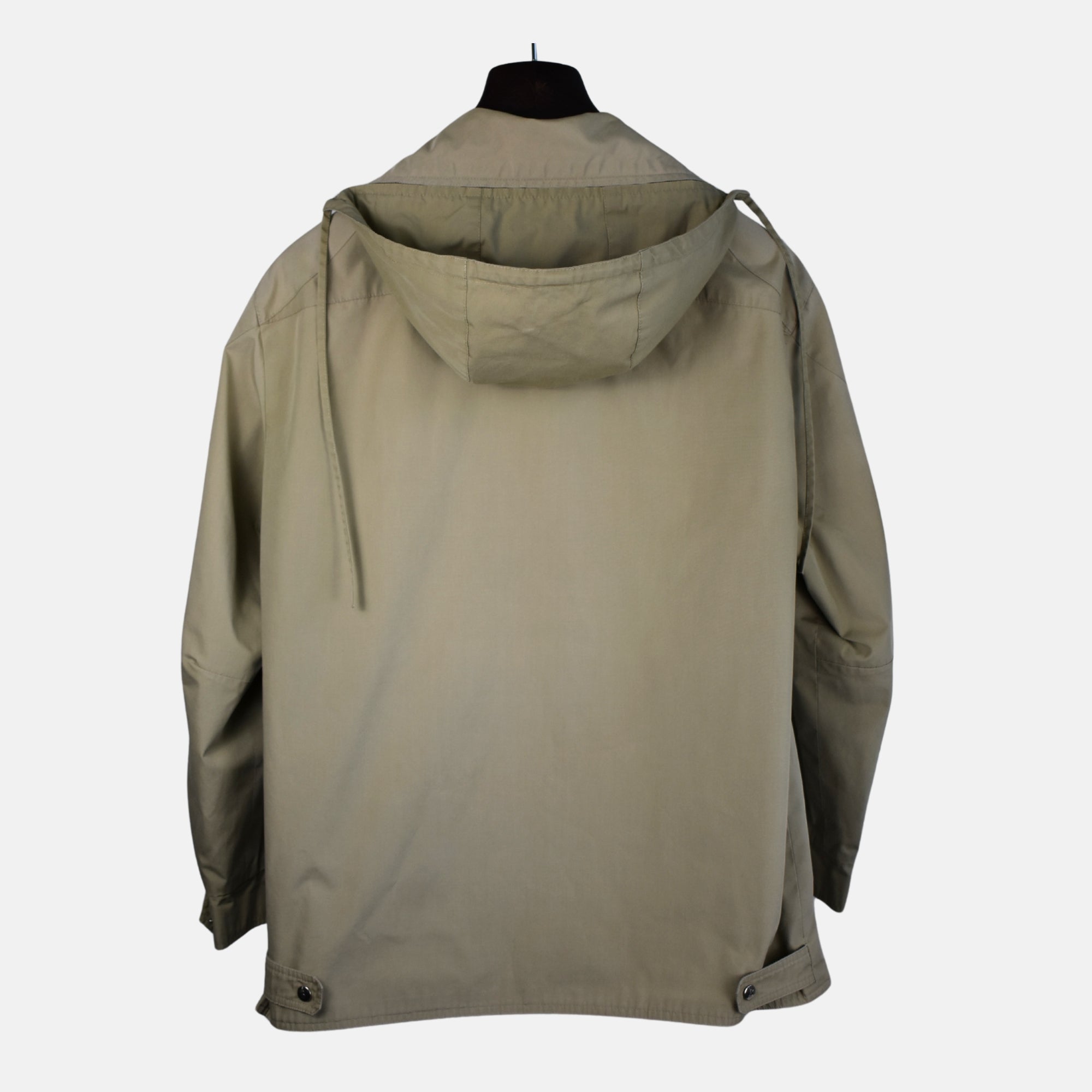 Beige Hooded Jacket made of Cotton (EU 50)