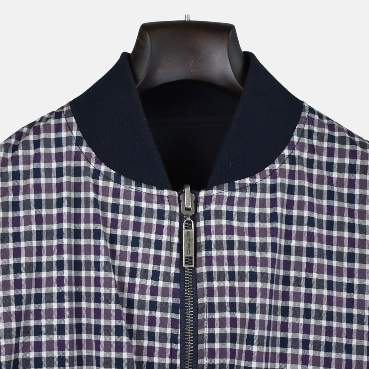 Multicoloured Reversible Jacket made of Cotton/Nylon (M)