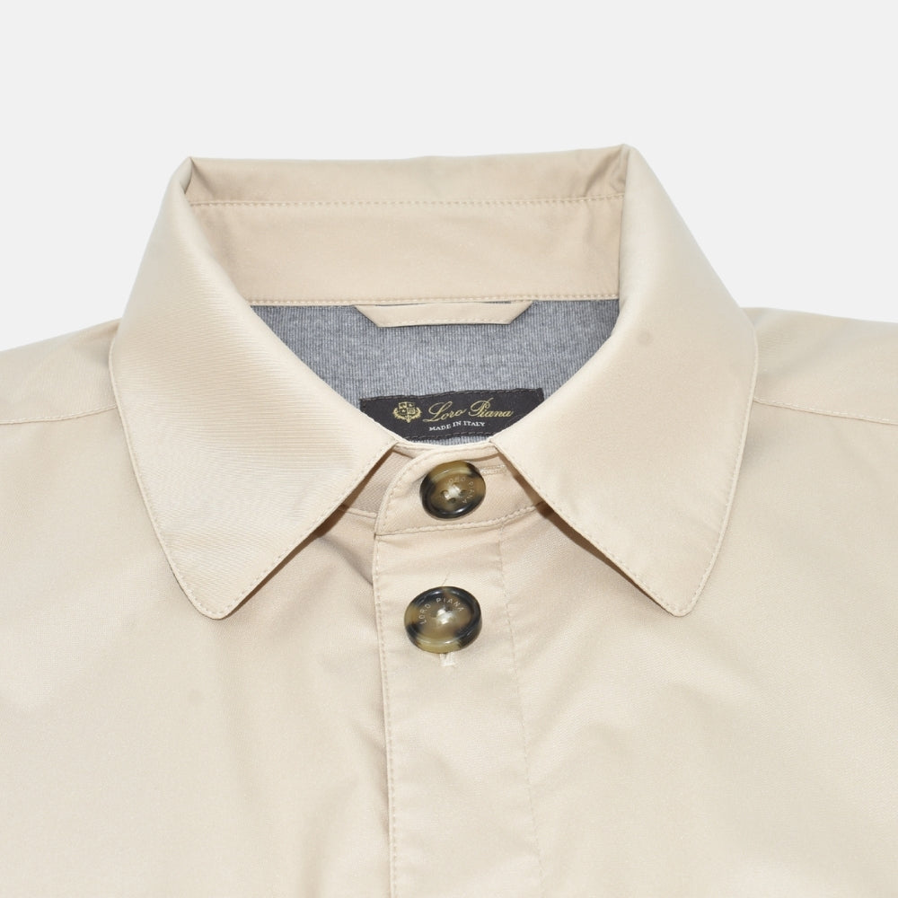 Beiges Windmate Overshirt aus Polyamid (S)