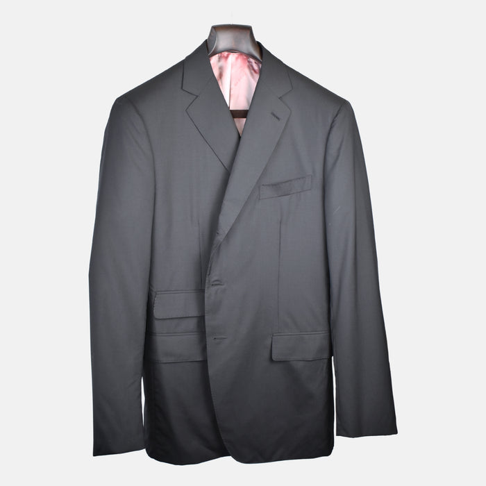 Black Suit made of Wool/Silk (EU 52)