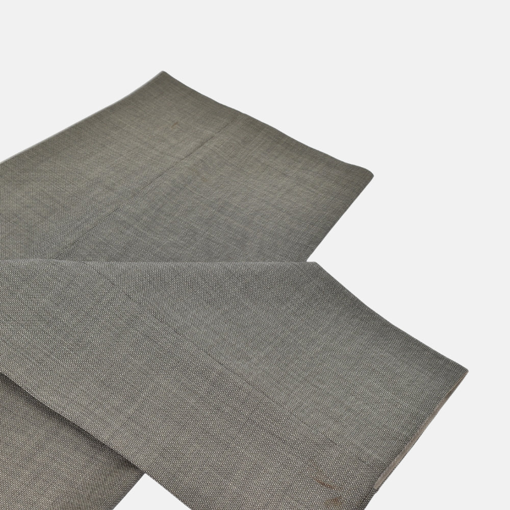 Gray-Beige Suit made of Virgin Wool (EU 50)