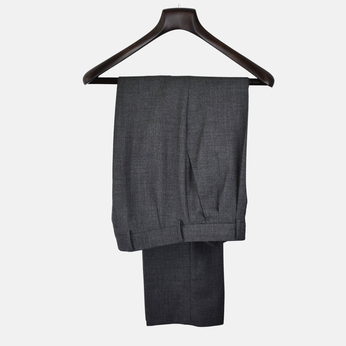 Gray Trousers made of Wool (EU 46)