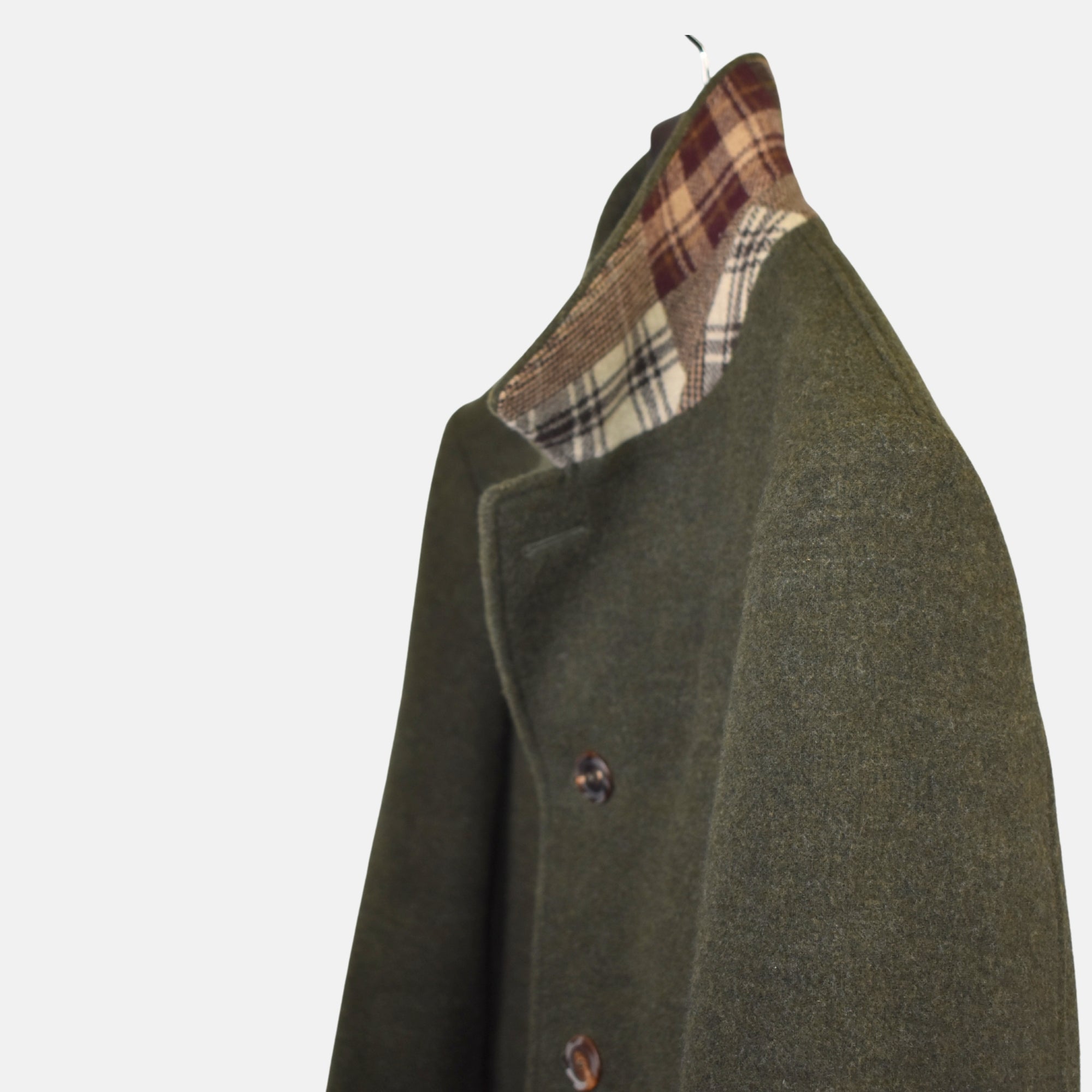 Green Coat made of Wool (EU 48)