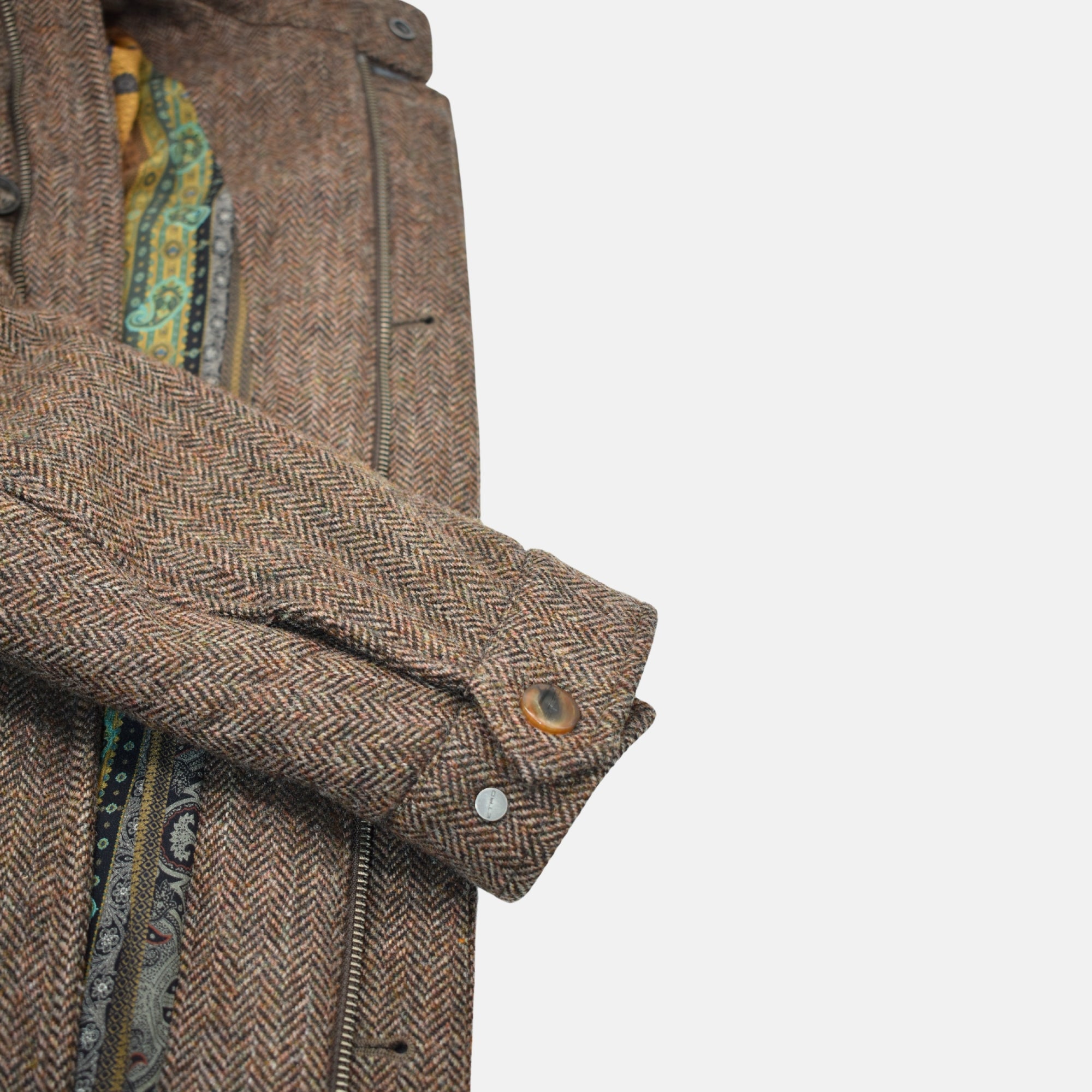 Braune Jacke aus Wolle (M)