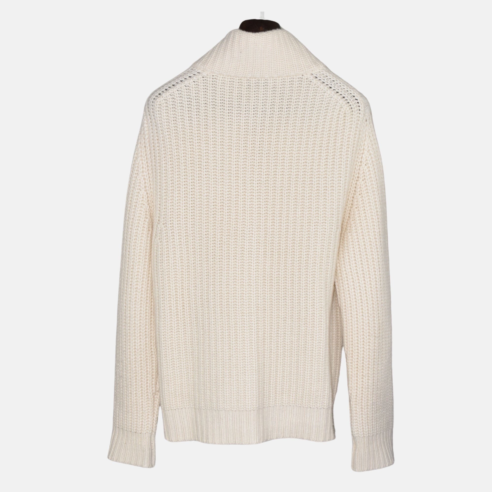 Cream Cardigan made of Cashmere (L)