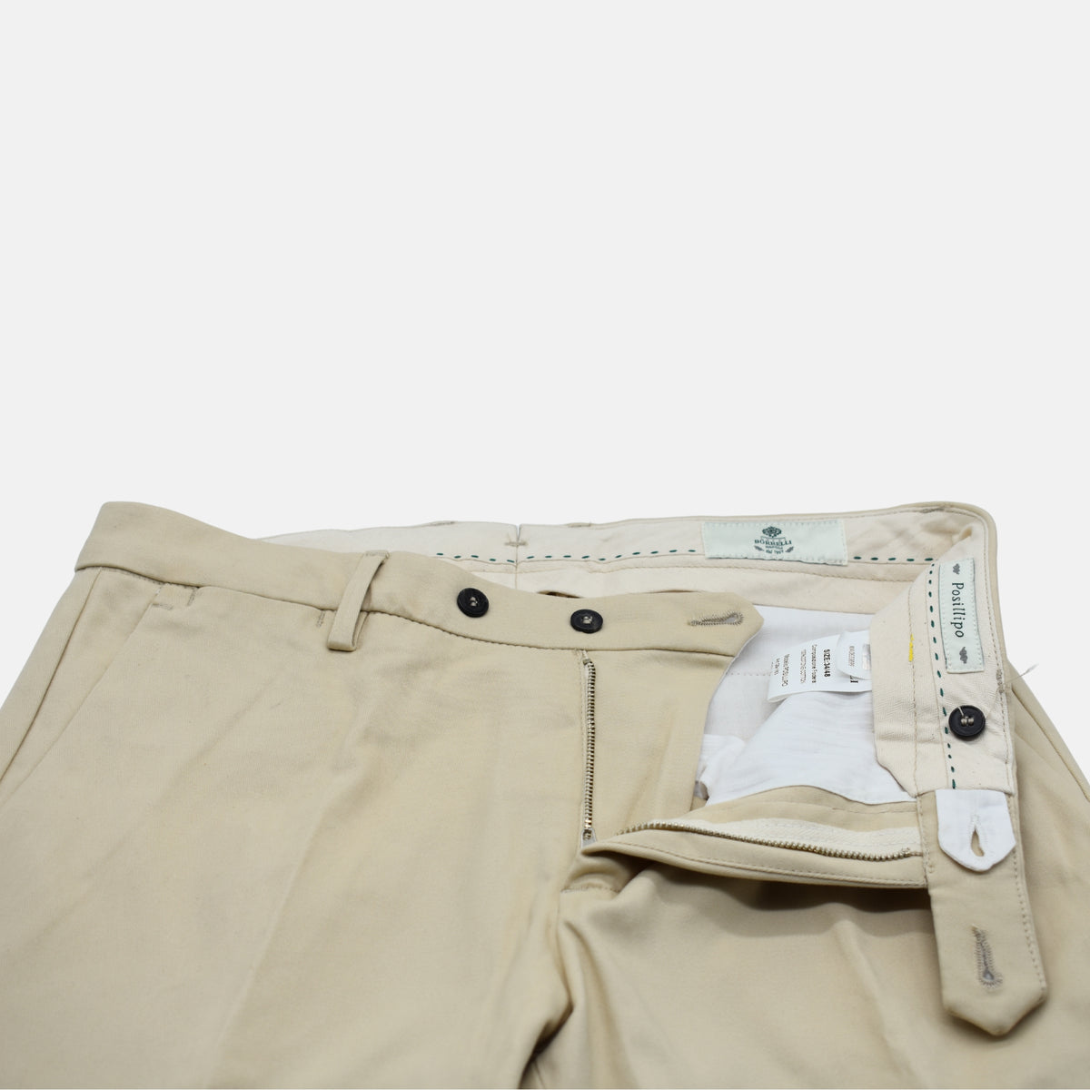 Beige Trousers made of Cotton (34)