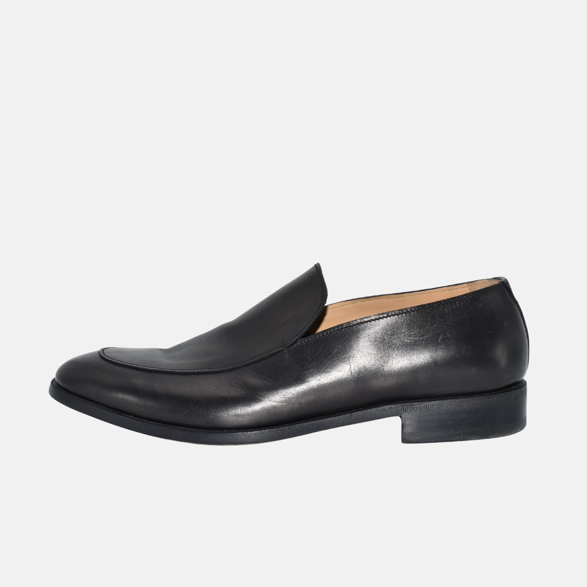 Black Shoes made of Leather (EU 43.5)