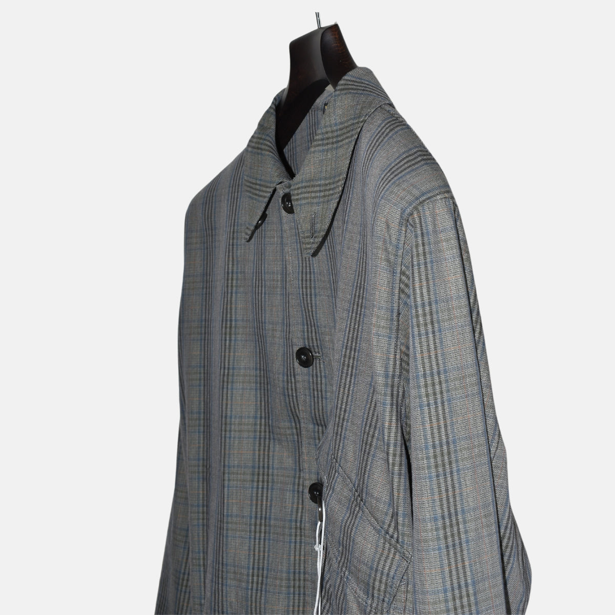 Multicoloured Checkered Jacket made of Cotton/Polyamide (M)