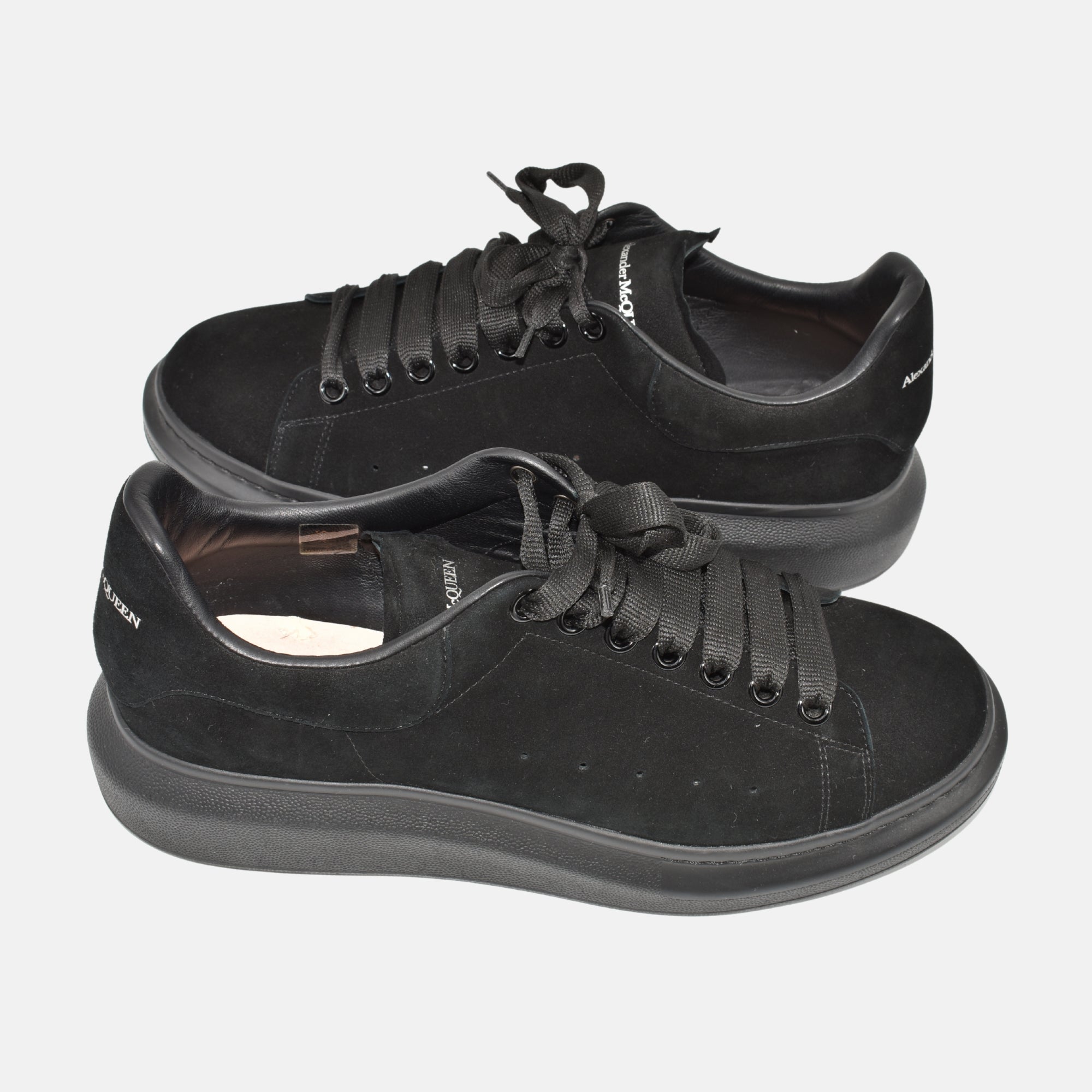 Black Shoes made of Suede (EU 43)