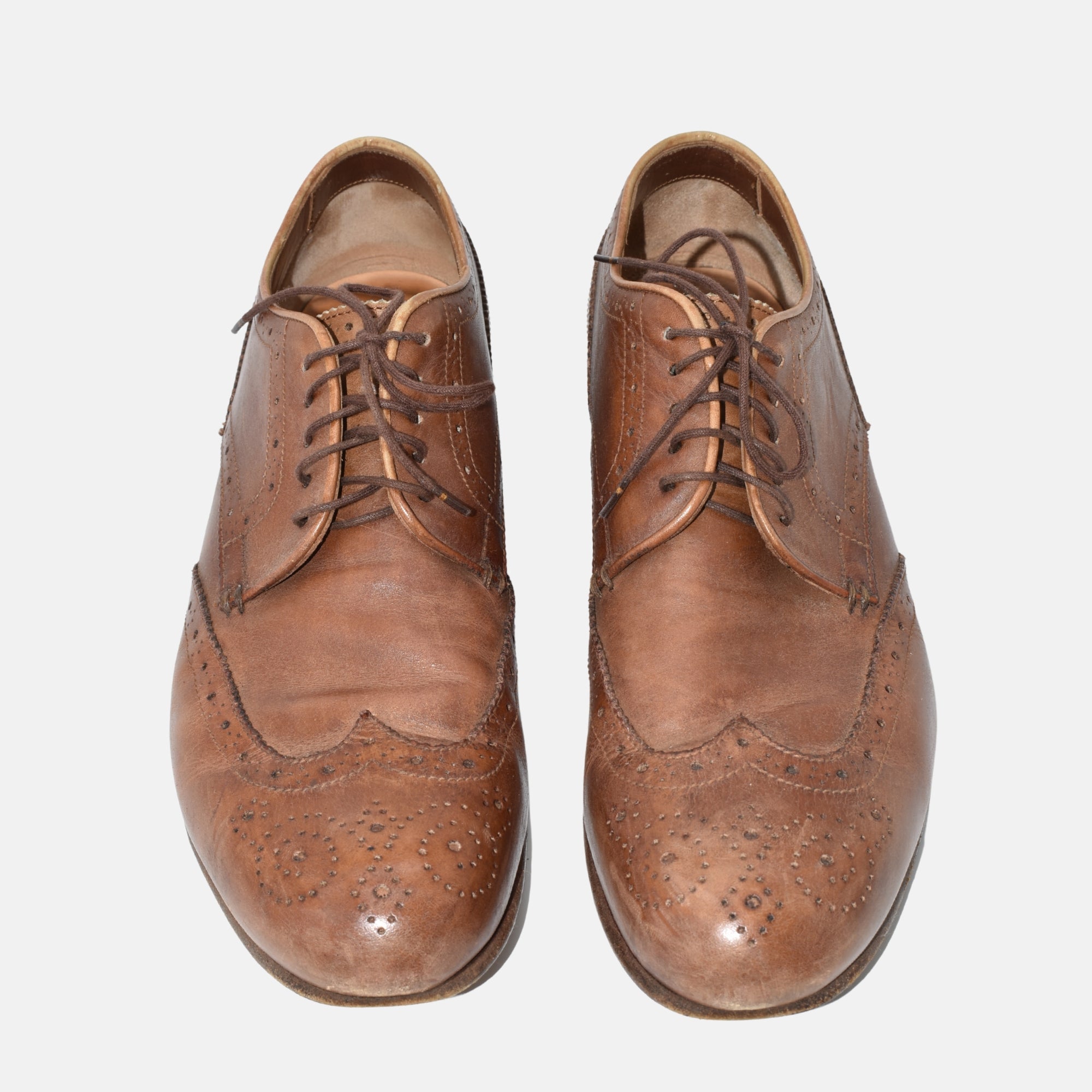 Brown Shoes made of Leather (EU 43.5)