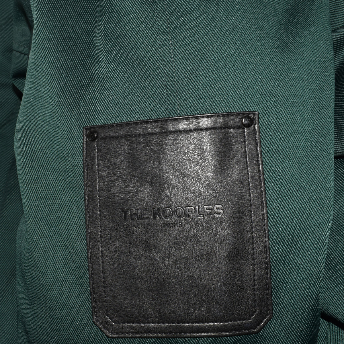 Green Jacket made of Polyester/Cotton (S)