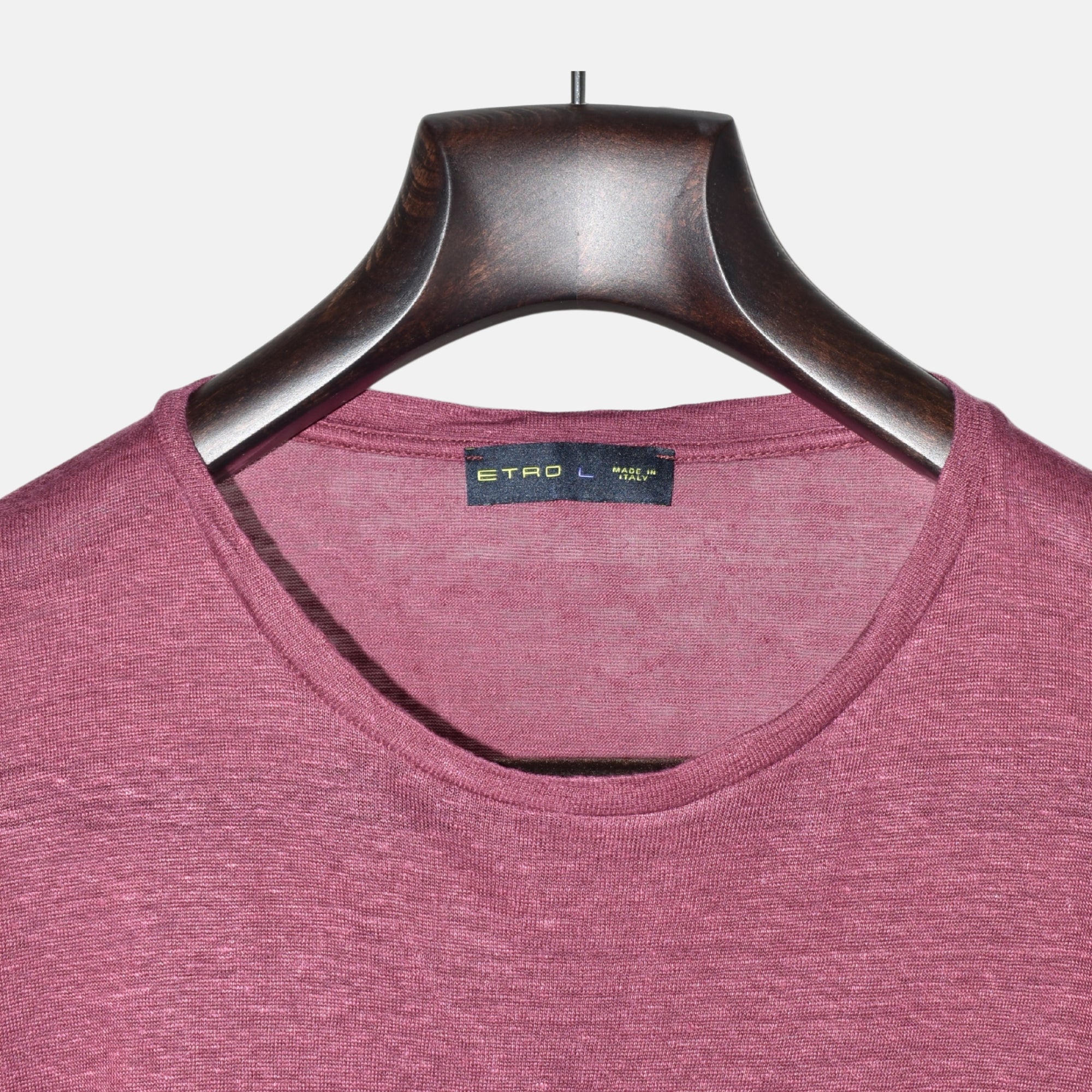 Bordeaux T-Shirt made of Linen (L)
