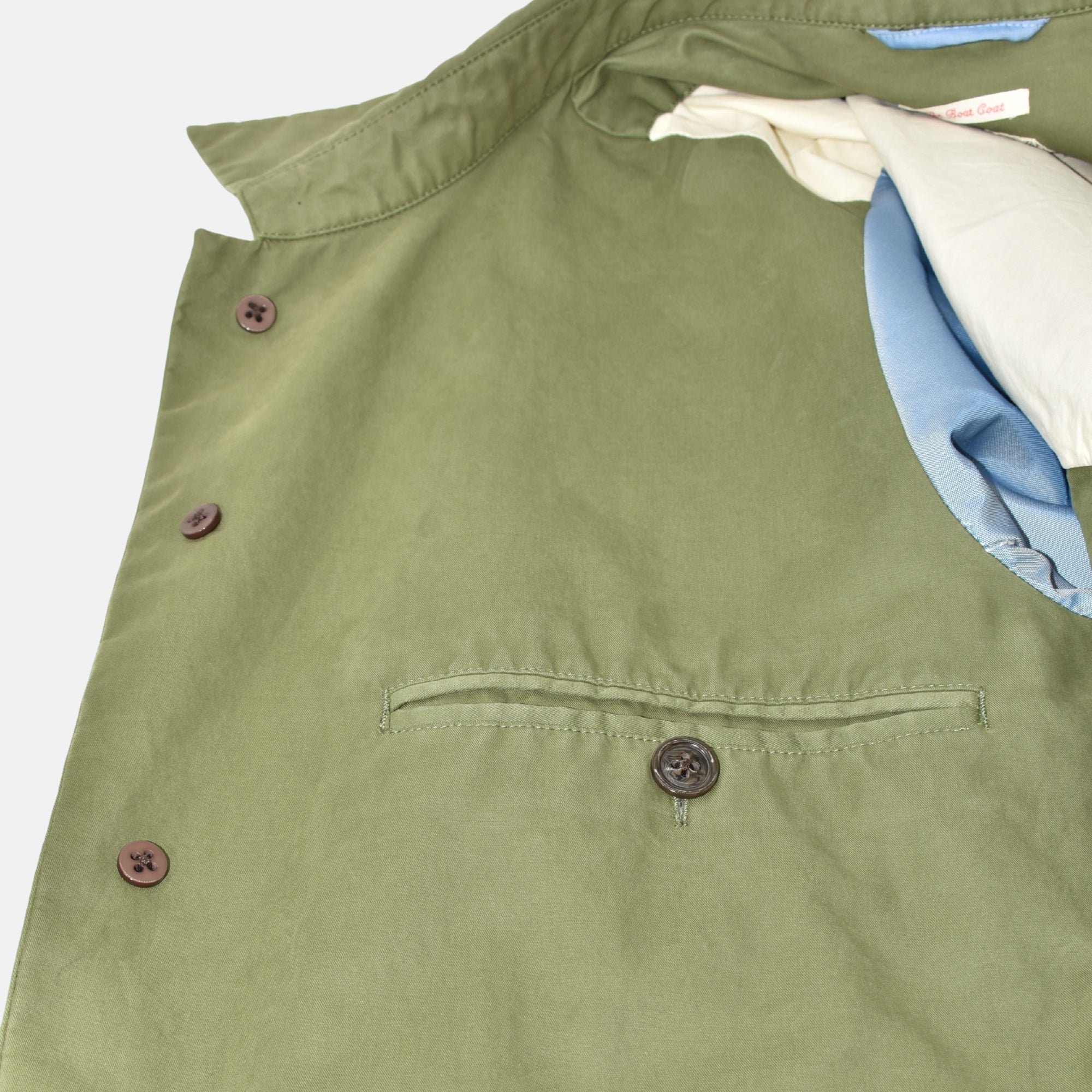 Green Coat made of Cotton / Polyester / Nylon (L)