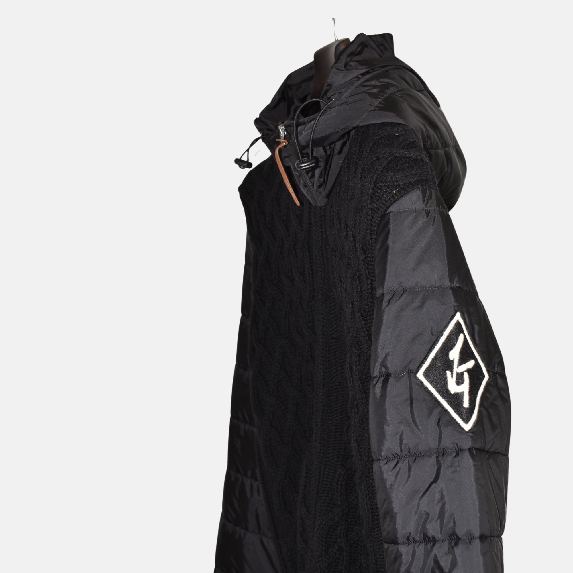 Black Jacket made of Wool/Polyamide (XL)