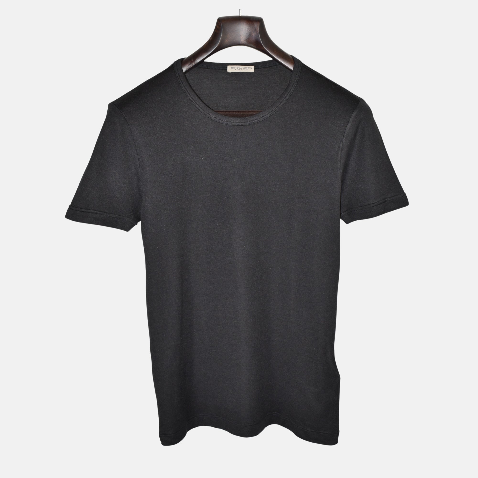 Black T-Shirt made of Silk/Cotton (EU 46)