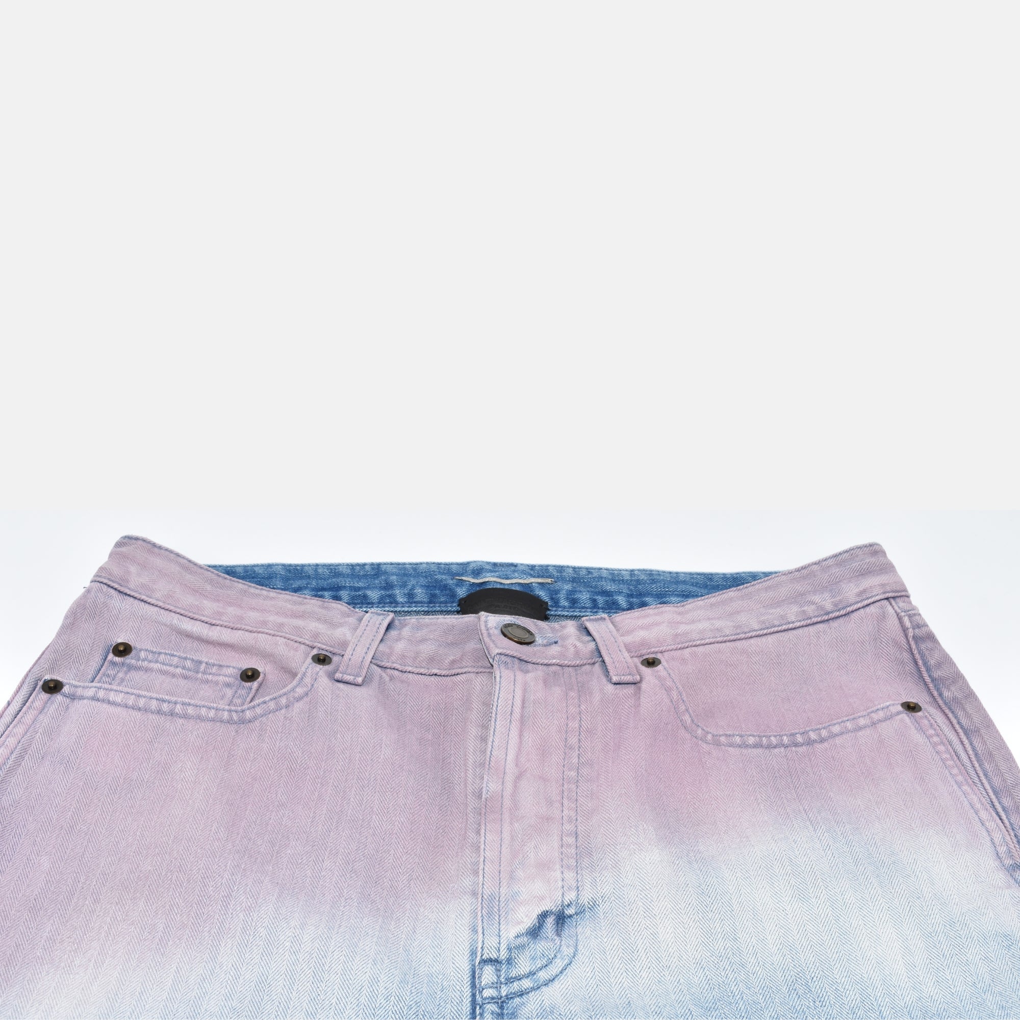 Multicoloured Denim Shorts made of Cotton (S)