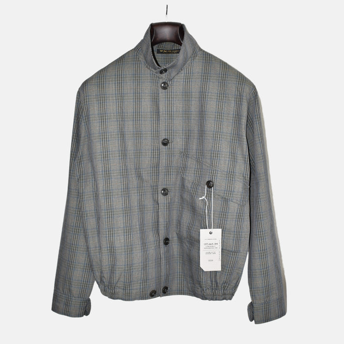 Multicoloured Checkered Jacket made of Cotton/Polyamide (M)