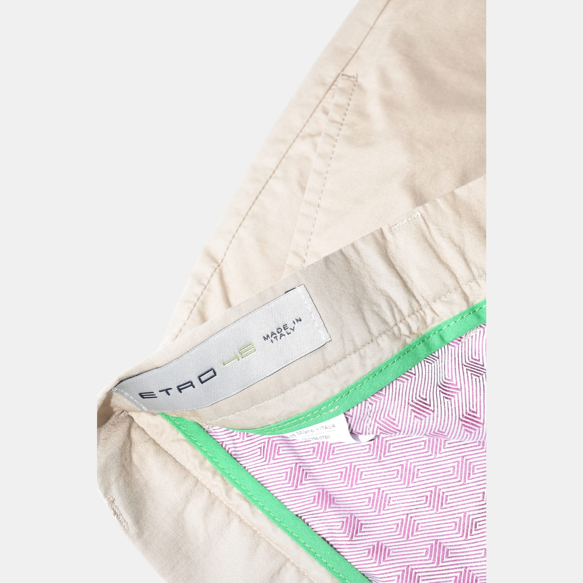 Beige Pants made of Cotton (EU 48)