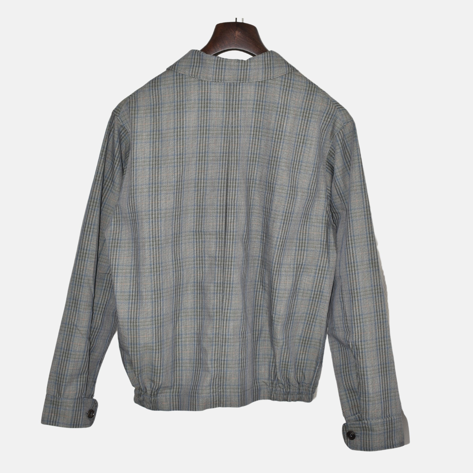 Mehrfarbig karierte Jacke aus Baumwolle/Polyamid (M)