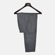 Multicoloured Checkered Pants made of Linen (EU 46)