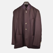 Dark Brown Blazer made of Cashmere/Silk (EU 50)
