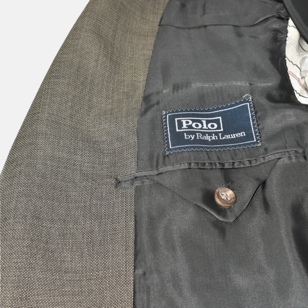 Gray-Beige Suit made of Virgin Wool (EU 50)