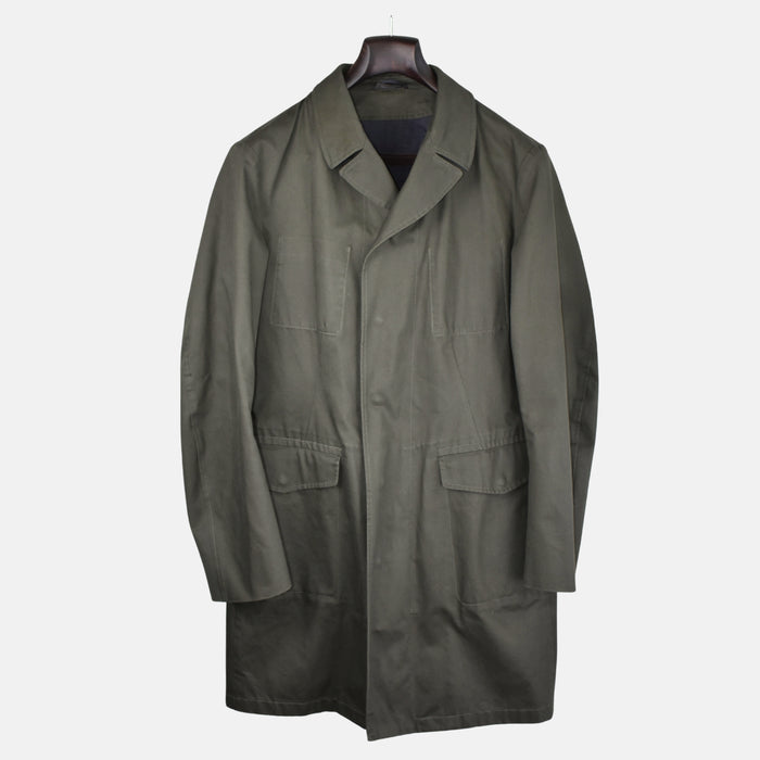 Khaki Parker made of Cotton (EU 50)