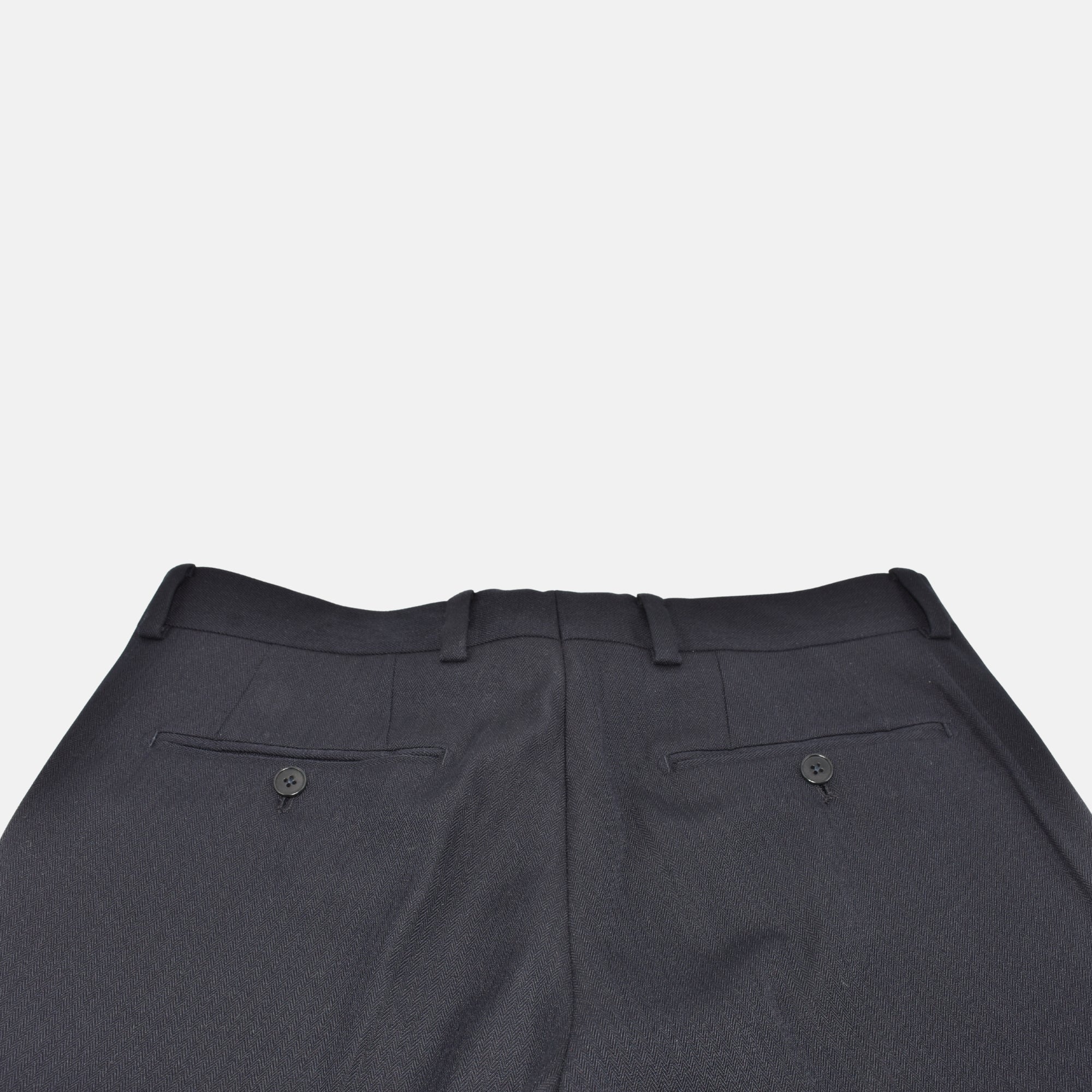 Midnight Blue Trousers made of Wool/Cotton (EU 42)
