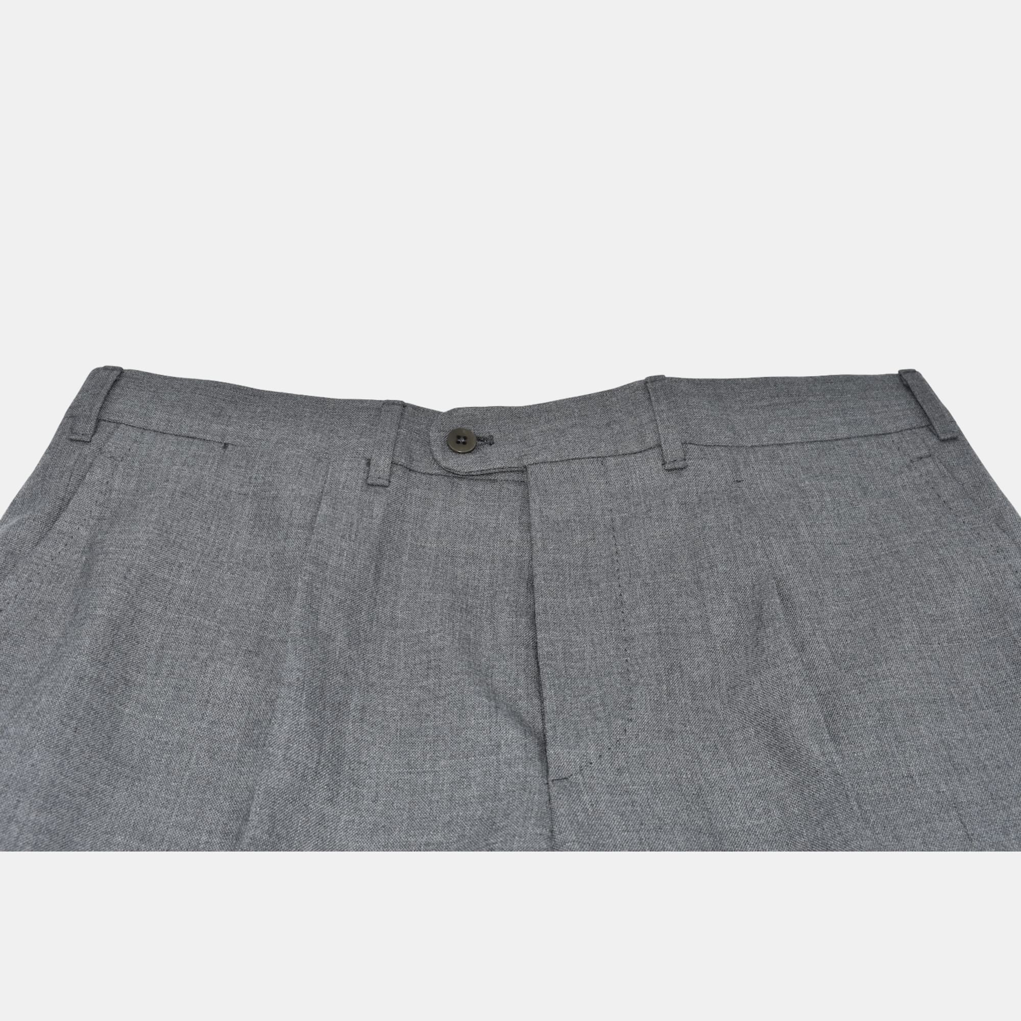 Gray Trousers made of Wool (bespoke)