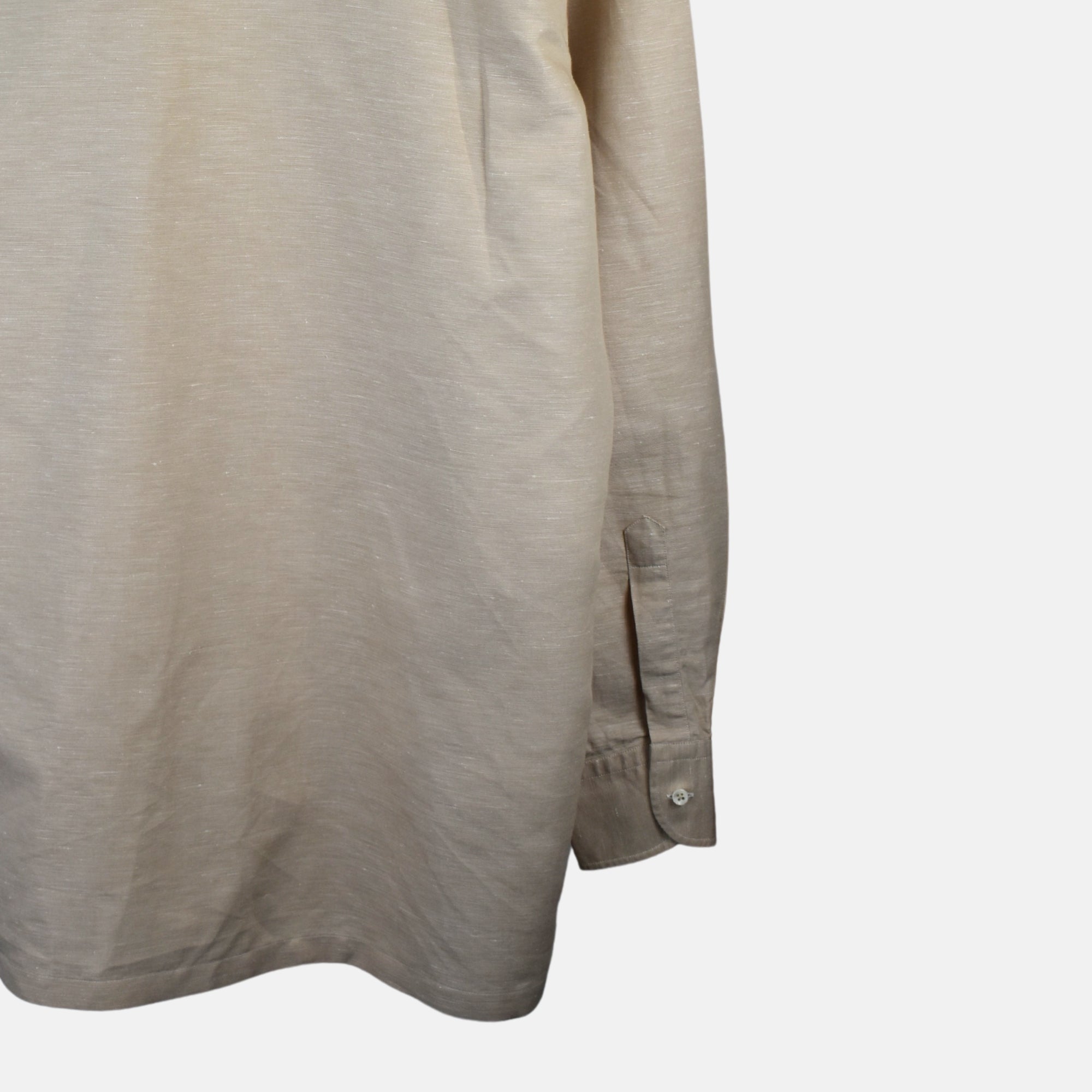Beige Shirt made of Cotton/Linen (EU 41)