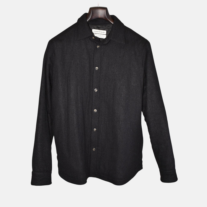 Black Overshit made of Virgin Wool (M)