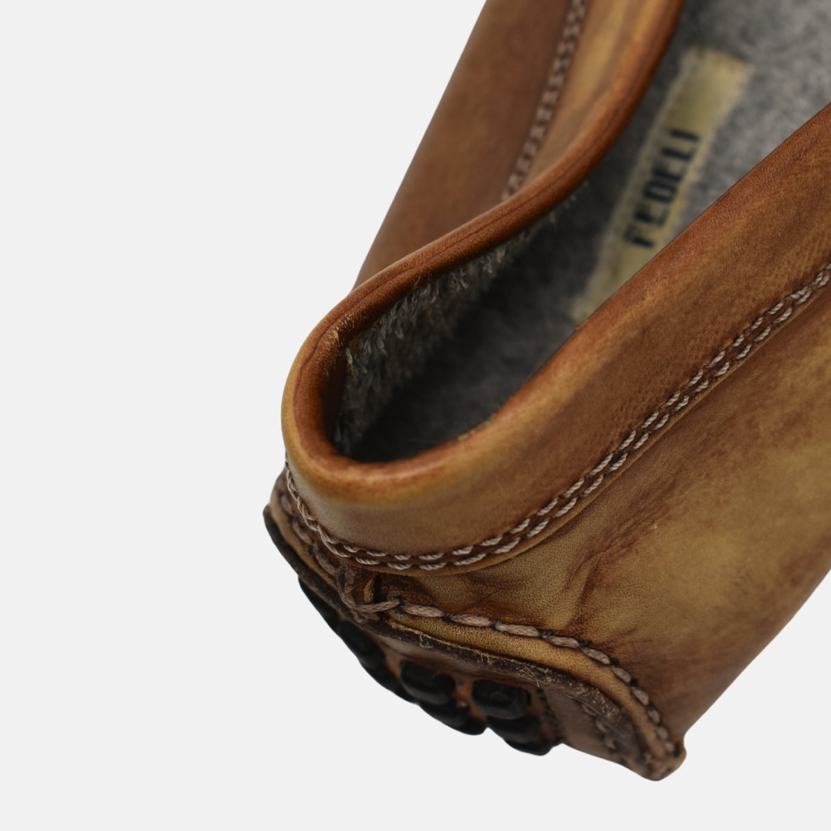 Brown Mokassins made of Leather (EU 45)