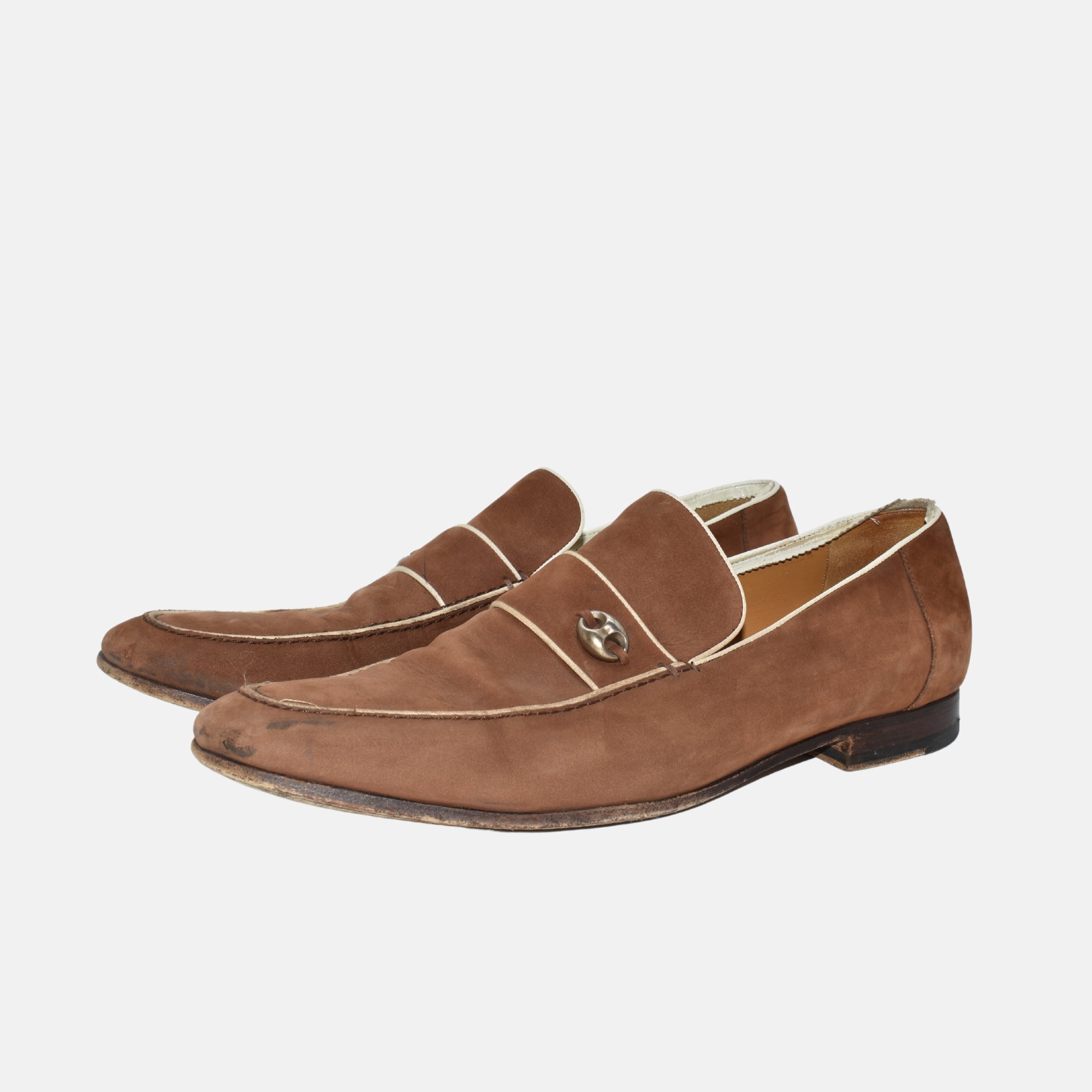 Brown Shoes made of Suede (EU 42)