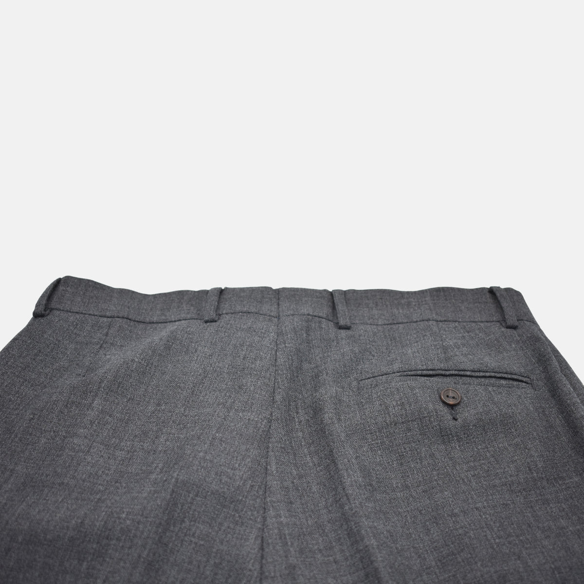 Gray Trousers made of Wool (EU 46)