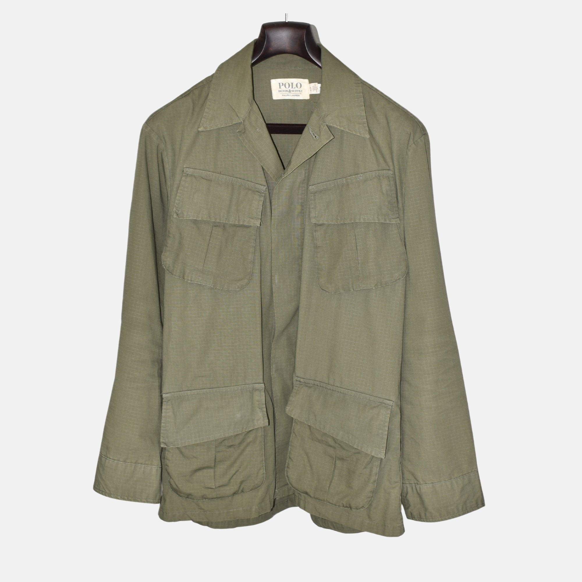 Khaki Jacket made of Cotton (M)