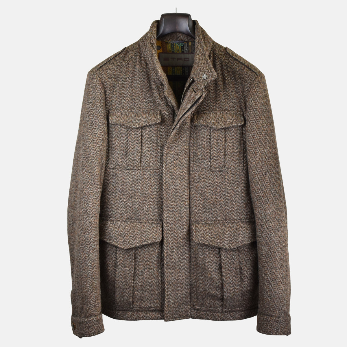 Brown Jacket made of Wool (L)